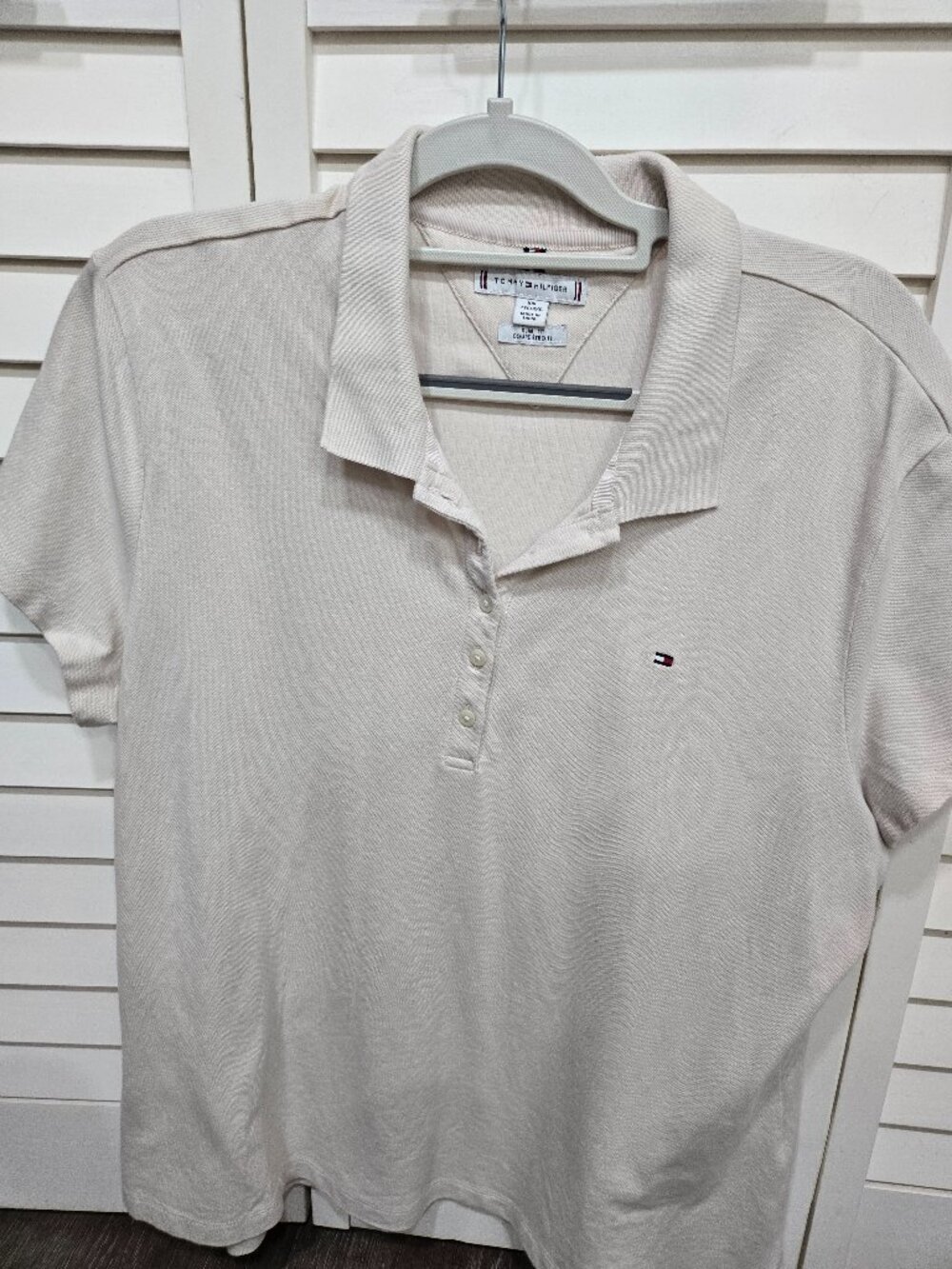 Tan Polo shirt, Tommy Hilfiger, size XXL